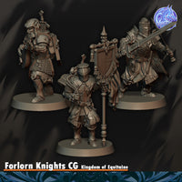 Chevaliers Forlorns à pieds