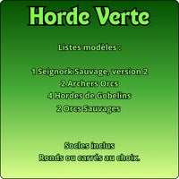 Bande Horde Verte
