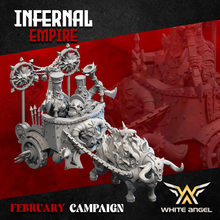 Load image into Gallery viewer, Chariot de guerre infernal
