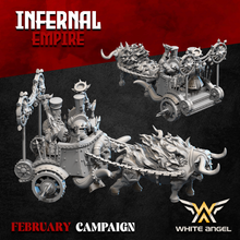 Load image into Gallery viewer, Chariot de guerre infernal
