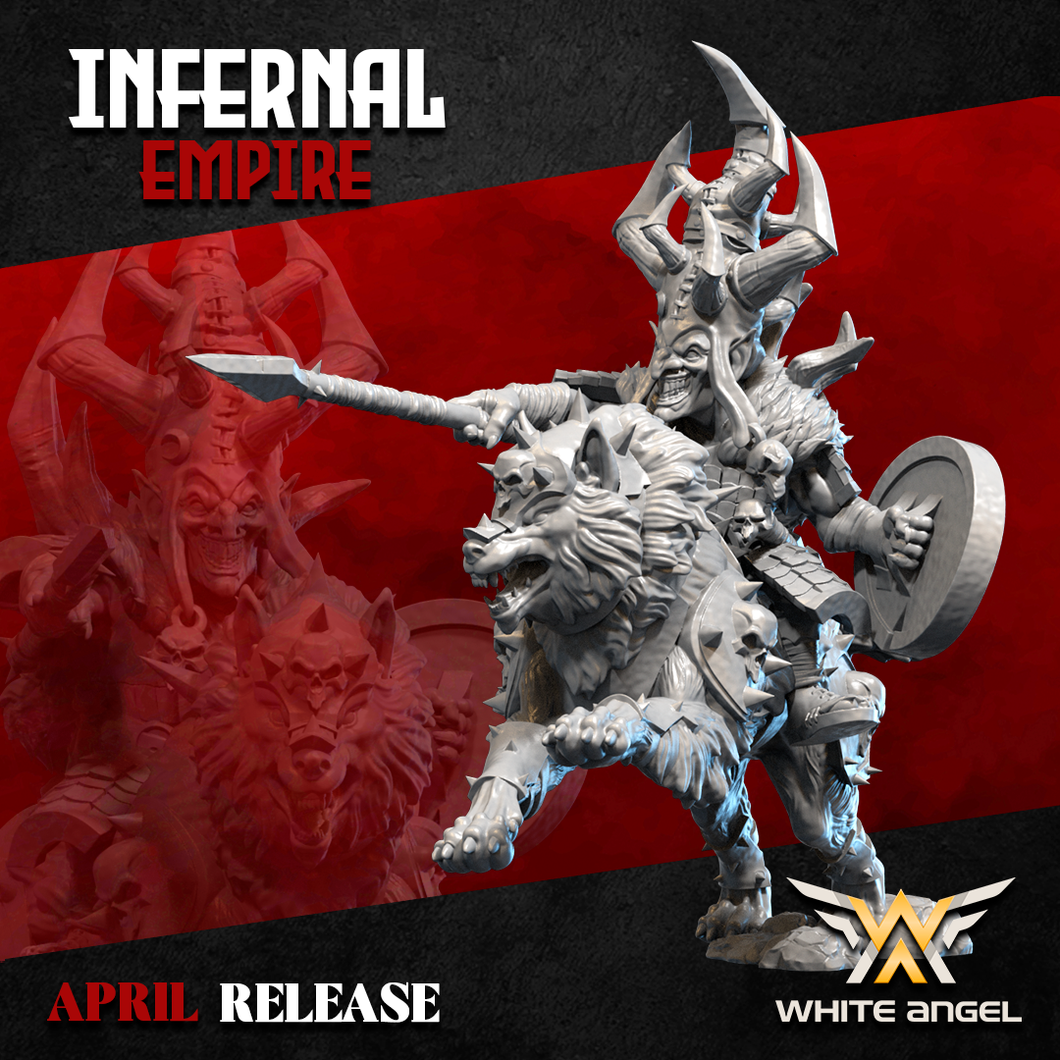 Commander Infernal Goblin on Wolf