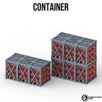 Décors WTC 40k V11 - Set Industriel