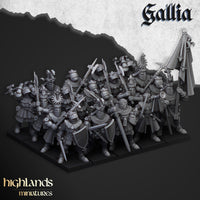 Chevaliers à pieds de Gallia