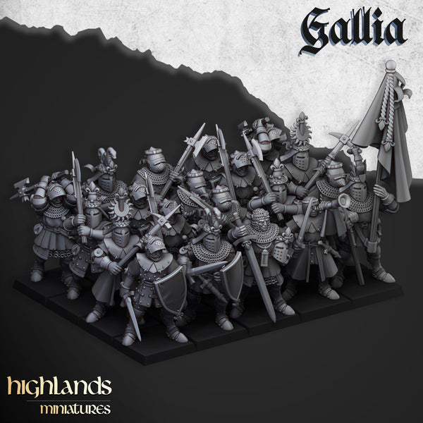 Chevaliers à pieds de Gallia