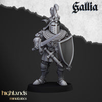 Chevaliers à pieds de Gallia