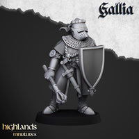 Chevaliers à pieds de Gallia