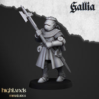 Chevaliers à pieds de Gallia