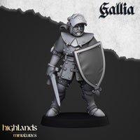 Chevaliers à pieds de Gallia