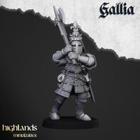 Chevaliers à pieds de Gallia