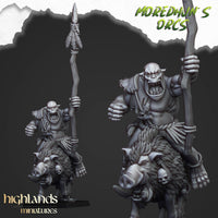 Orcs des Caves montés