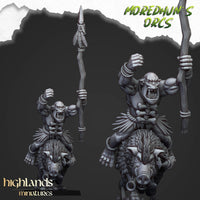 Orcs des Caves montés