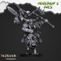 Chef Orcs Noirs monté