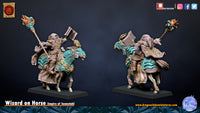 Mage de Bataille impérial monté