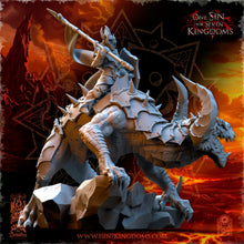 Load image into Gallery viewer, Asteria, Mistress of Mayhem on demonic mount
