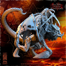 Load image into Gallery viewer, Mayhem Sorcerer on Undead Manticore
