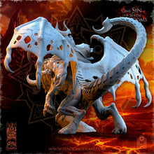 Load image into Gallery viewer, Mayhem Sorcerer on Undead Manticore
