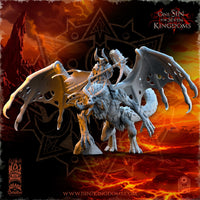 Mayhem Sorcerer on Undead Manticore