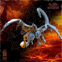Mayhem Sorcerer on Undead Manticore