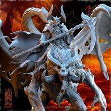 Load image into Gallery viewer, Mayhem Sorcerer on Undead Manticore
