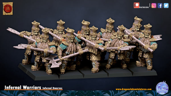 Infernal Dwarf Warriors