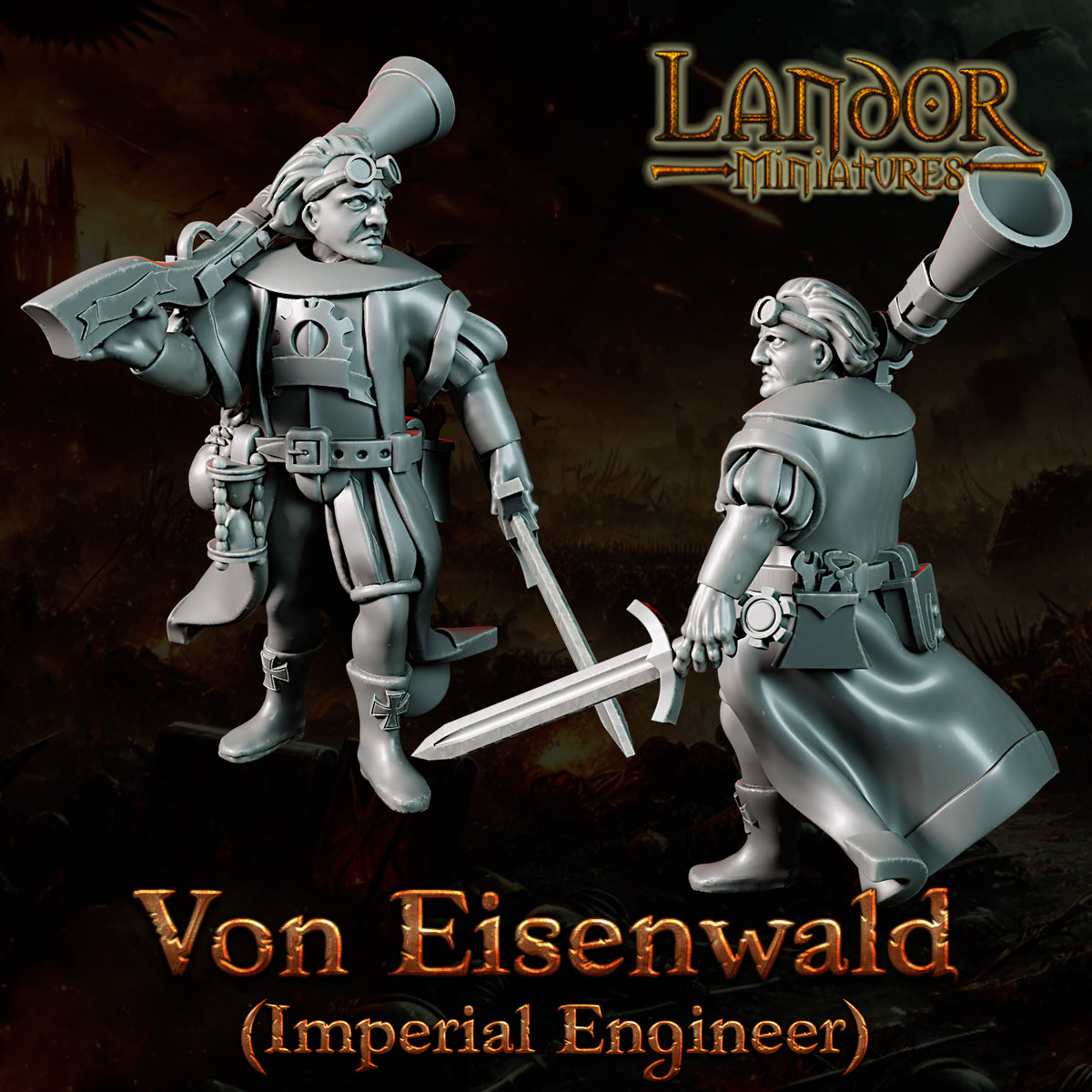 Von Eisenwald Ingénieur savant impérial