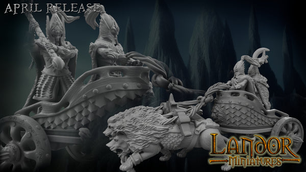 Lion Chariot