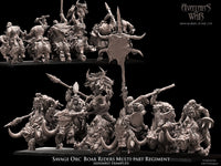 Orcs Sauvages sur Sangliers