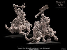 Load image into Gallery viewer, Orcs Sauvages sur Sangliers
