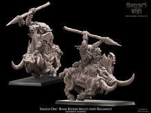 Load image into Gallery viewer, Orcs Sauvages sur Sangliers
