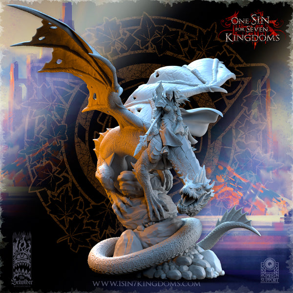 Princess Ynariel of Ashur on Dragon