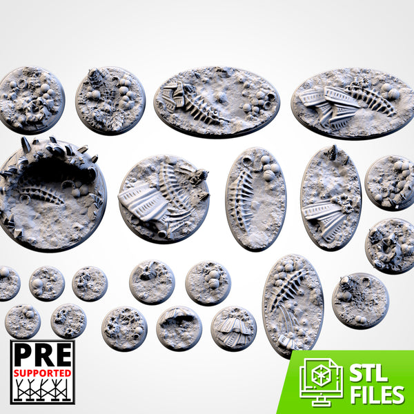 Alien Textured Bases