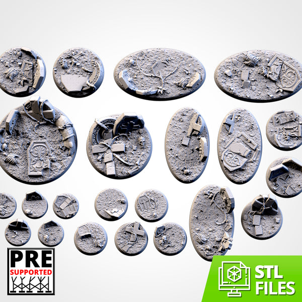 Cemetery Textured Bases