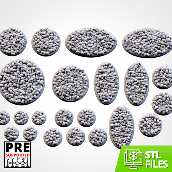 Textured Cranes Bases