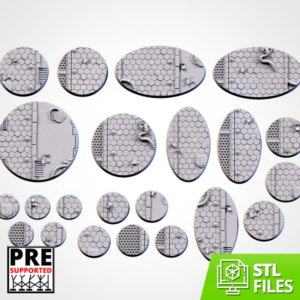 Future City Textured Bases