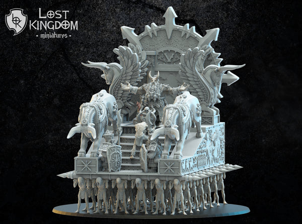 Colossal throne of the Immortal King