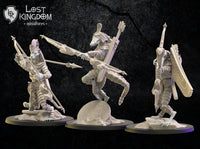 Ushabti à l'arc x3