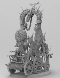 Plague burner and his servants