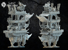 Charger l&#39;image dans la galerie, Colossale plateforme d&#39;artillerie montée nains immortels
