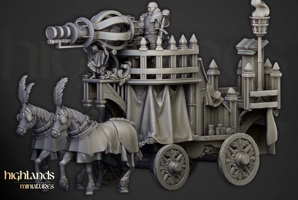 Mounted Arcane Cannon