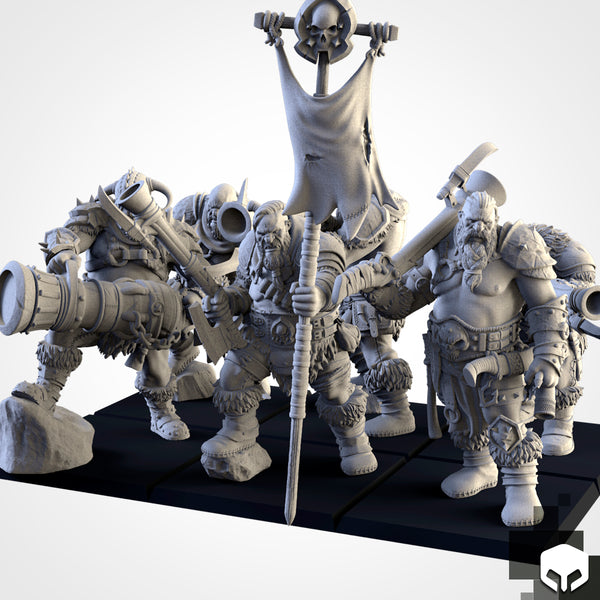 Ogres spit lead