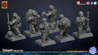 Catapulte naine et ses 3 servants