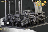 Mercenaires Nains Piquiers