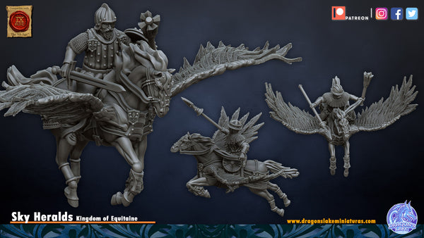 Chevaliers sur Pégases