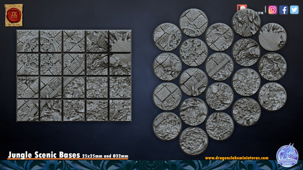 Jungle Saurian Bases