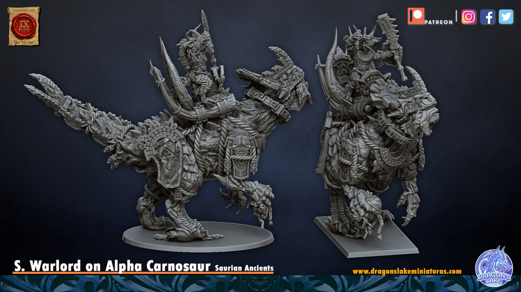 Seigneur Saurus sur AlphaCarno