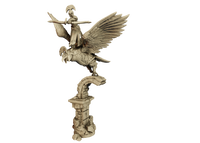 Chevaucheur de grand aigle