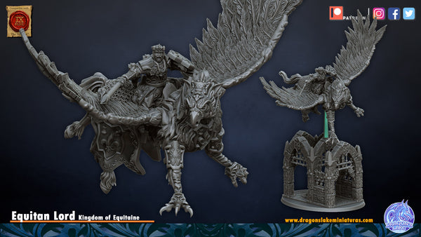 Paladin sur Hippogriffe
