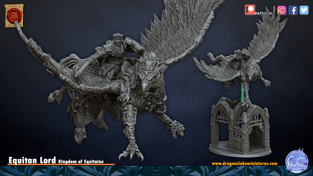 Paladin sur Hippogriffe