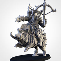 Seigneur Ogre Khan monté