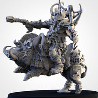 Seigneur Ogre Khan monté